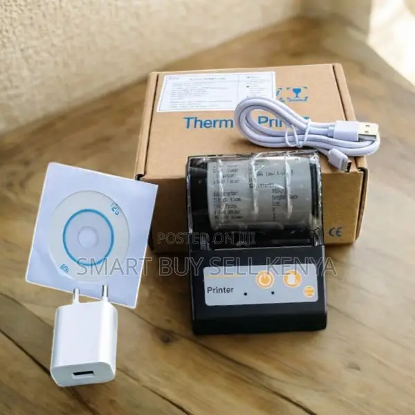 Mini Pocket 58mm Bluetooth Thermal Receipt Printer for Ticket Counters