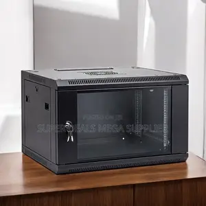 6u Wall Cabinet, Quick Release Front Door and Easy Cable Entry