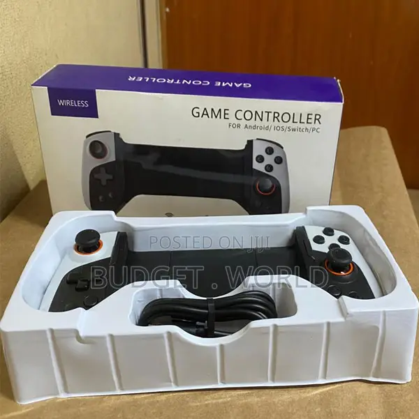 Retractable Wireless Bt Game Controller for Phone Gamepad Joystick