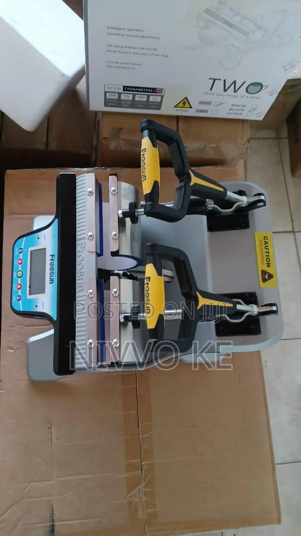 Brand New Mugs Heat Press With Two Stations