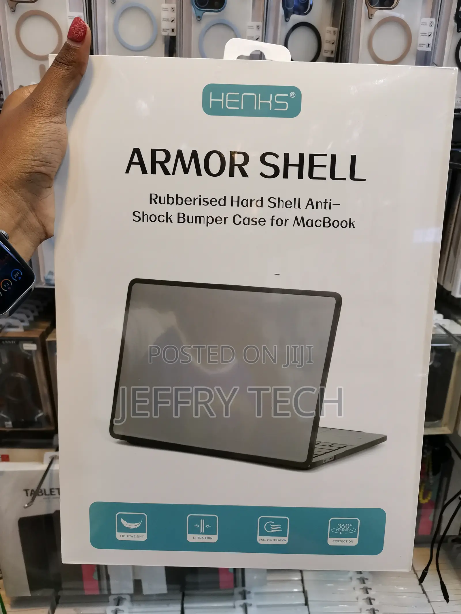 Rugged Armour Hard Shell Case for Apple Macbook Air 13'' Inch Case