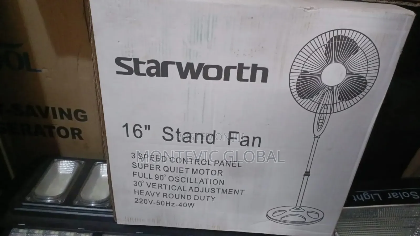 Starwoth 16' Inch Stand Fan