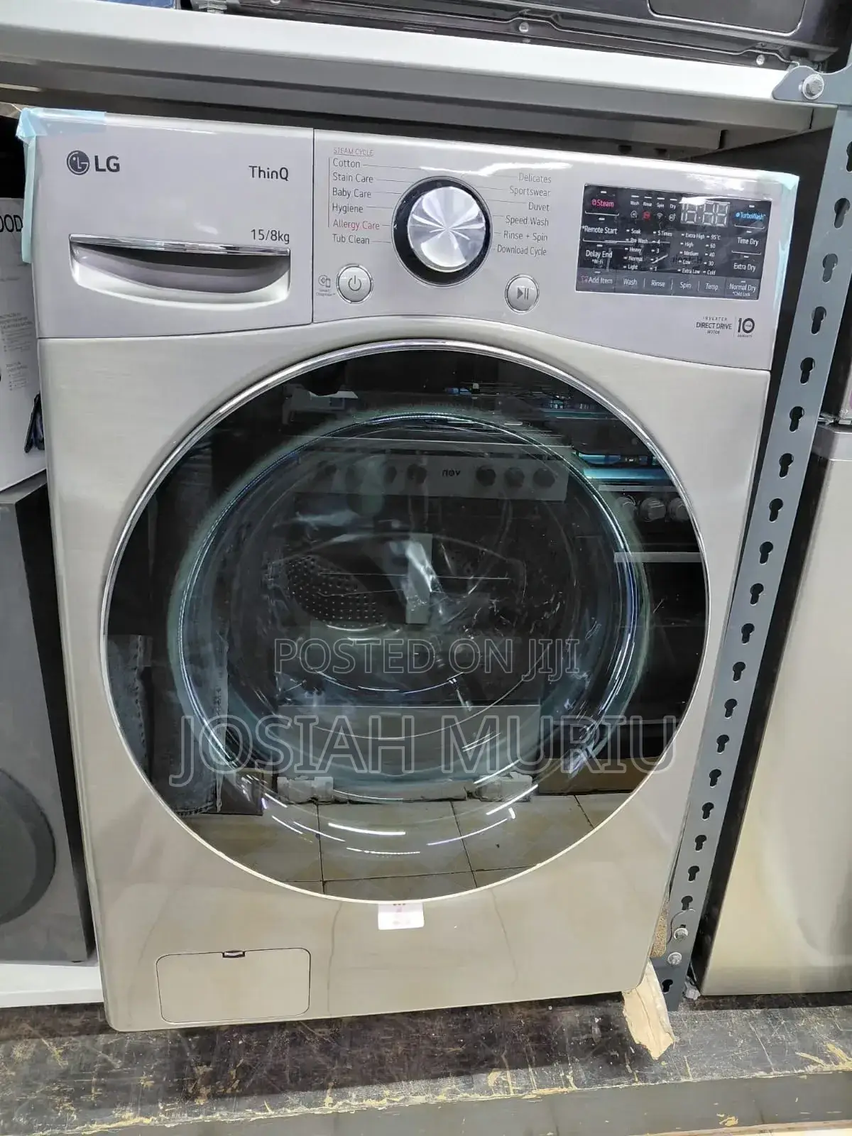 Lg 15/8kg Wash and Dry Front Load Washing Machine F0l9dgp2s