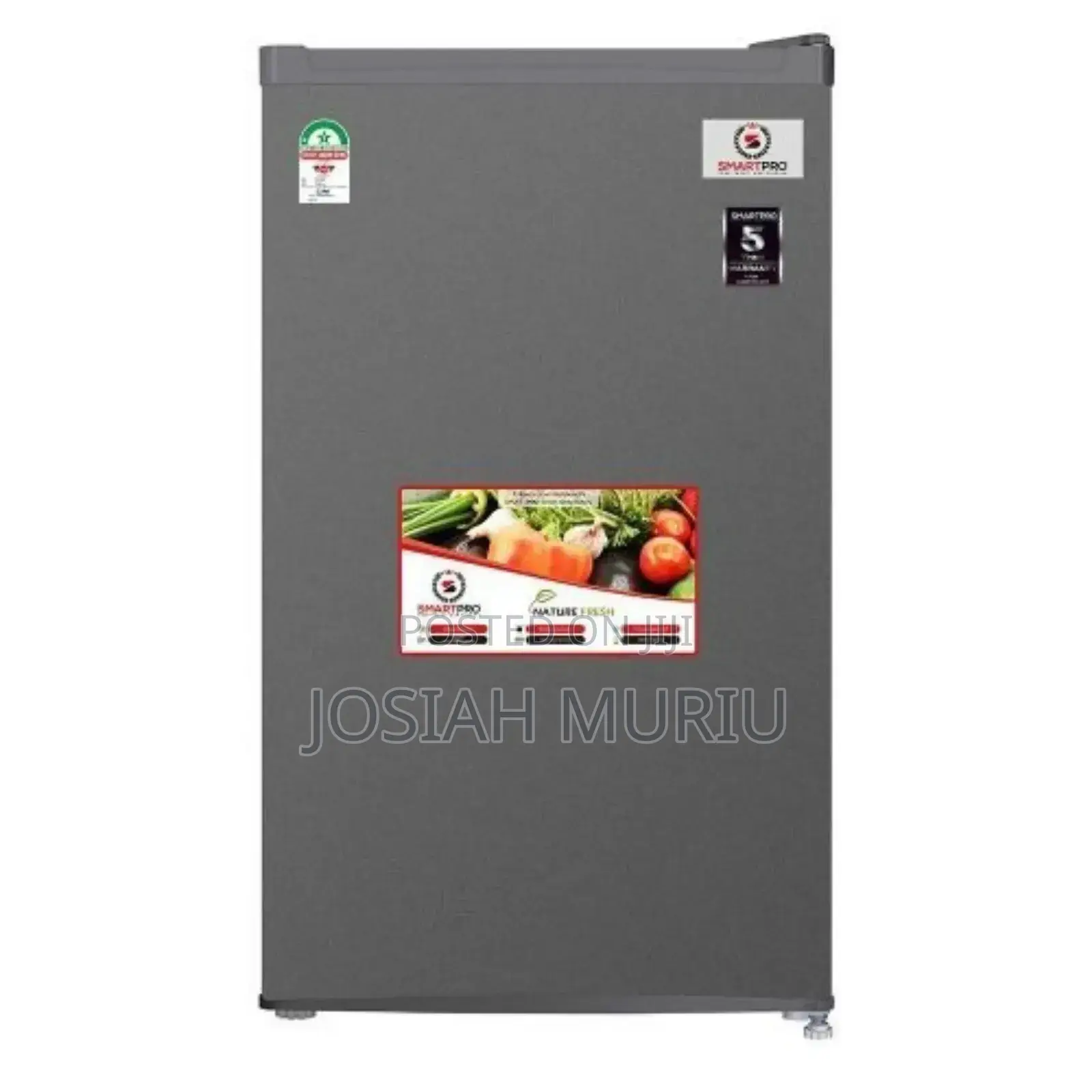 Smart Pro SFR-120s-I Single Door Refrigerator – 90 Litres – Silver