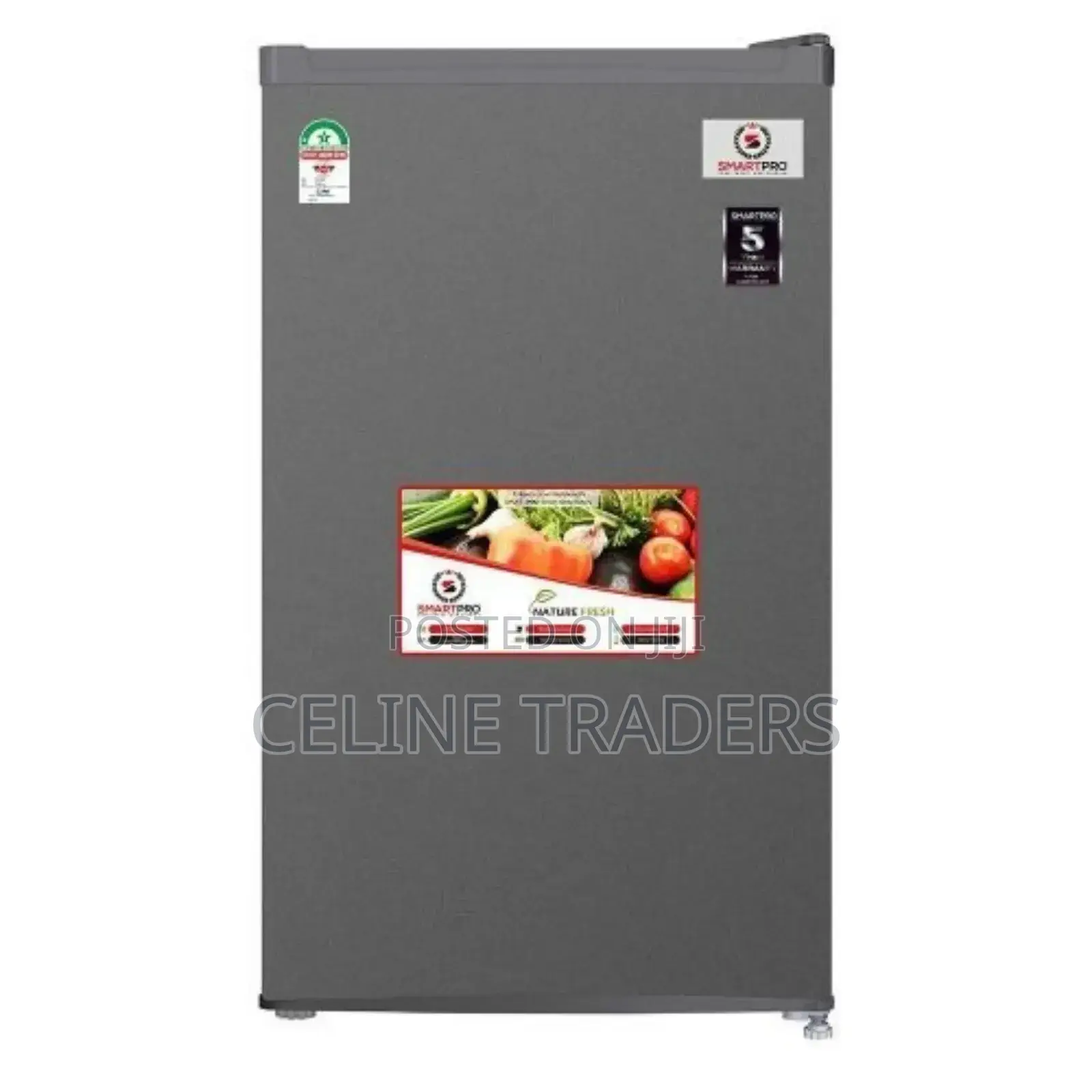 Smart Pro SFR-120s-I Single Door Refrigerator – 90 Litres – Silver