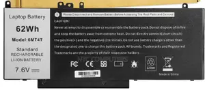 6mt4t Laptop Battery for Dell