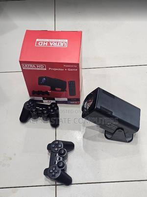 Smart Android Projector With Built-in Games, Dual Gamepads, Support - thumbnail 2