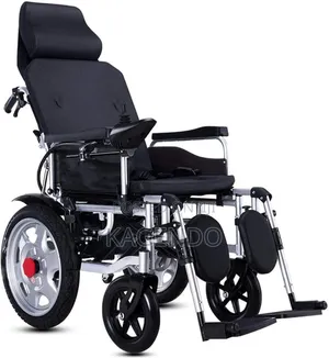 Reclining Electric Wheelchair With High Backrest