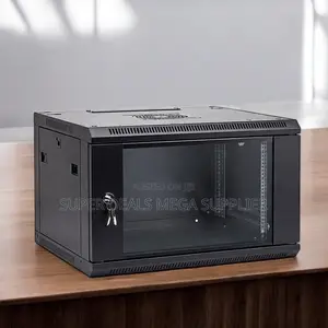 6u Data Cabinet, Lockable Steel Frame and Smooth Finish