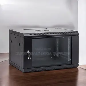 6u Wall Cabinet, Adjustable Front, Rear Profiles and Easy Mounting