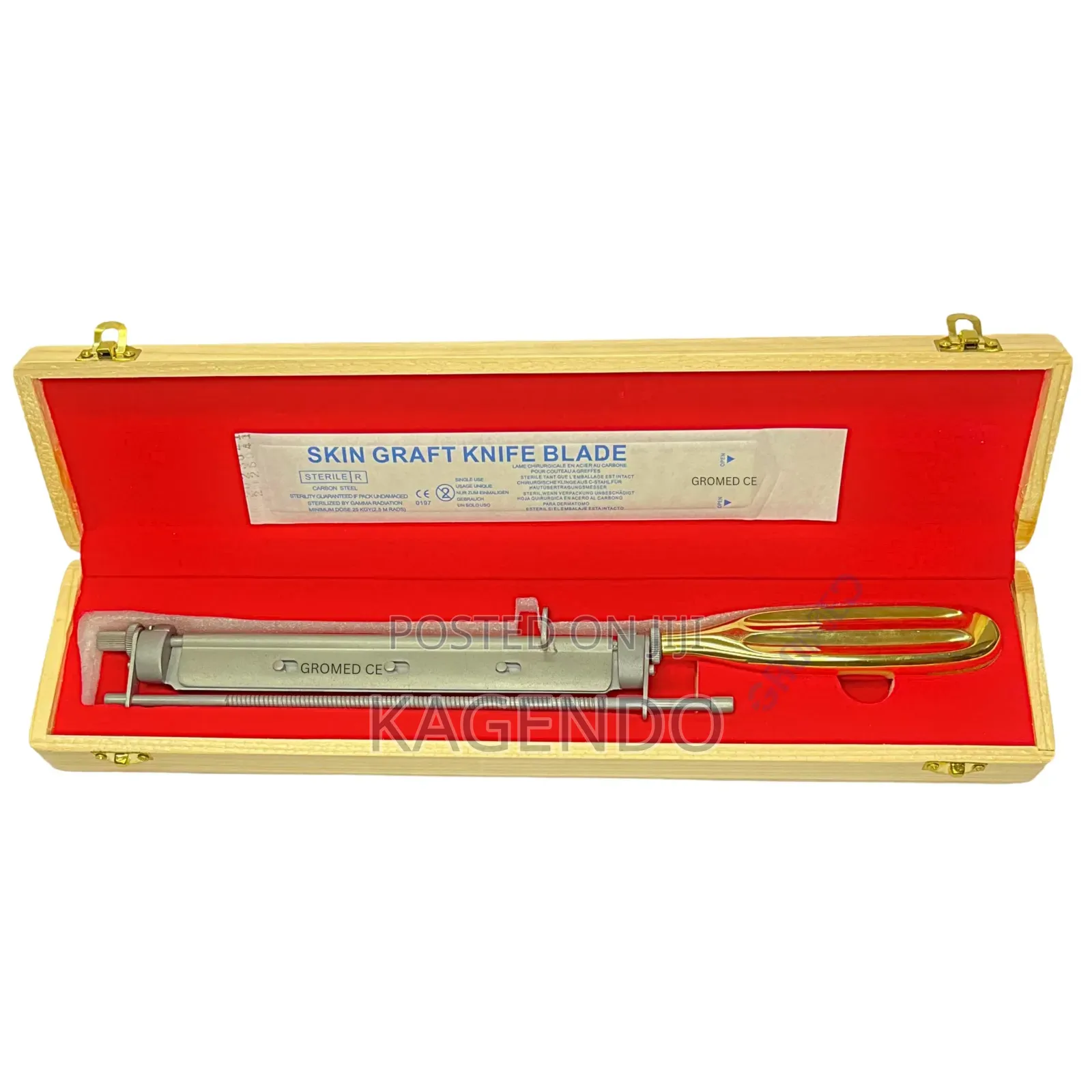 Skin Grafting Handle With Blade
