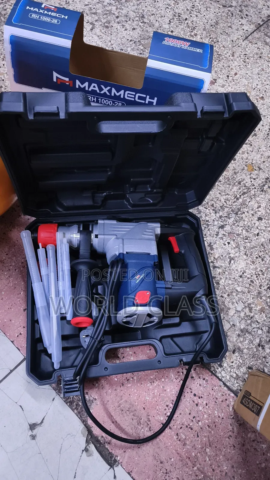 Highly Recommended Maxmech Rotary Hammer Drill 1000w