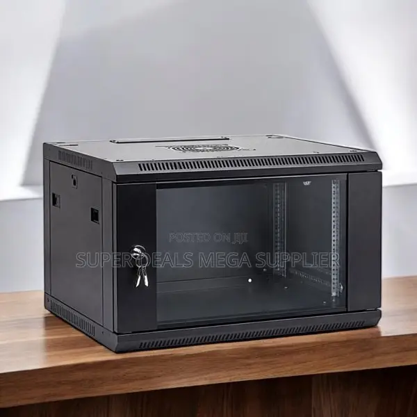 6u Data Cabinet, Reversible Front Door and Pre Assembled Design