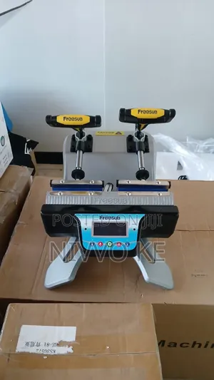 New and Quality Heat-Press Machine With 2 Stations