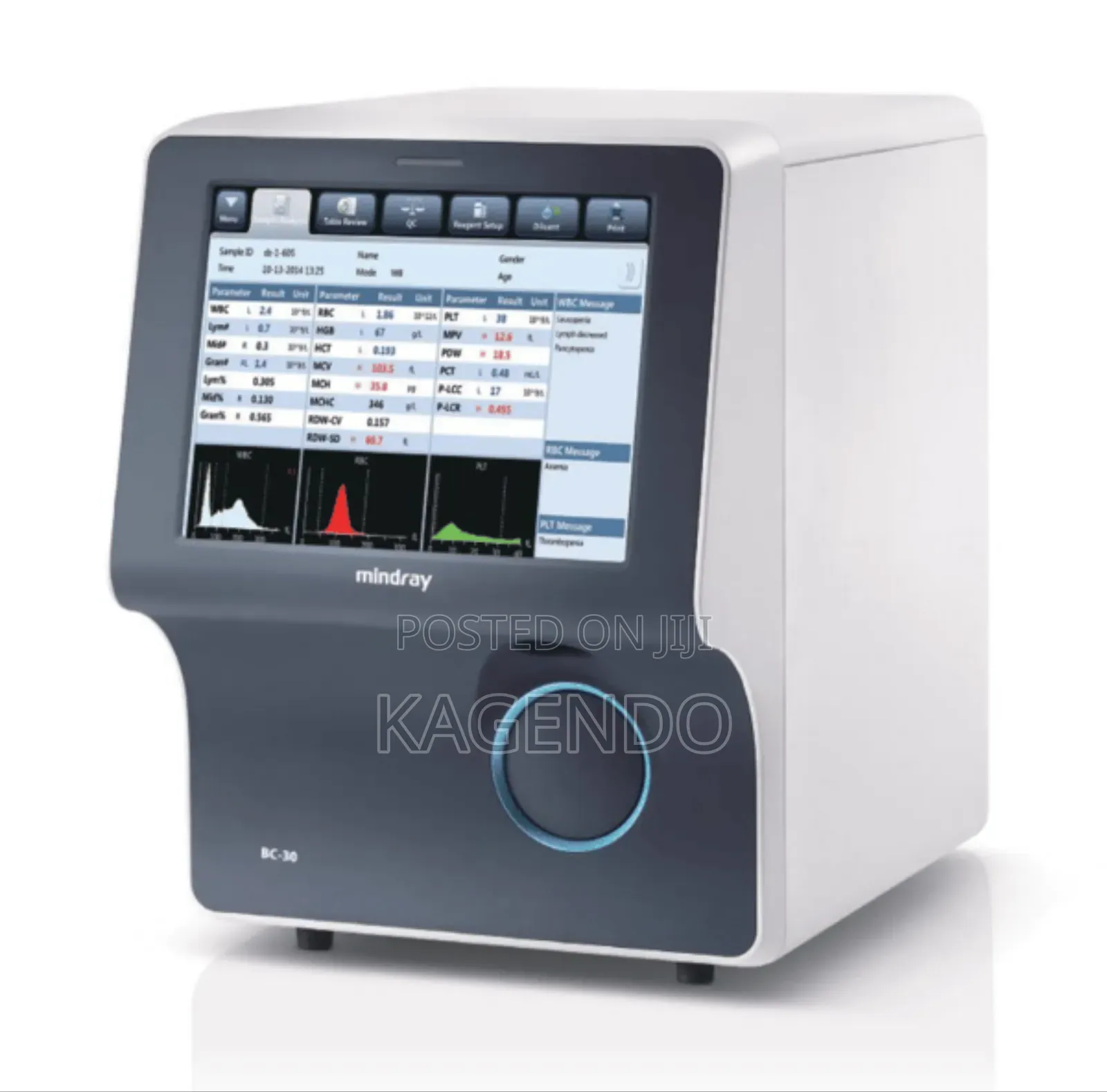 Mindray Bc-20 Hematology Analyzer –