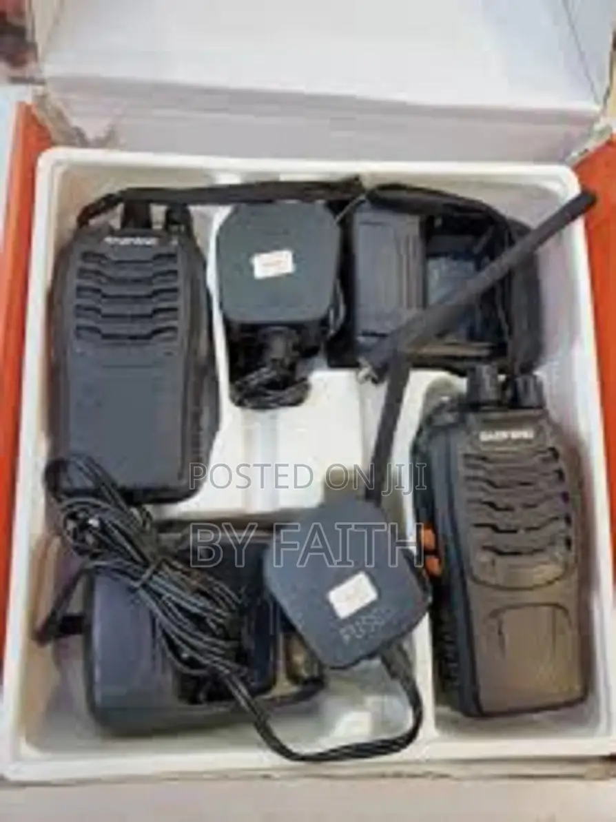 Baofeng Bf-888s Walkie Talkie Pack of 3 With Strong Signal and Clarity