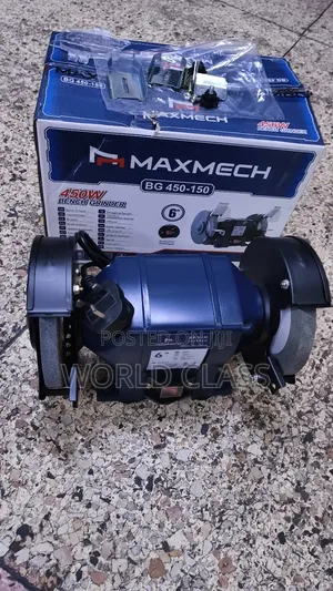 450w Electric Maxmech Bench Grinder 6"