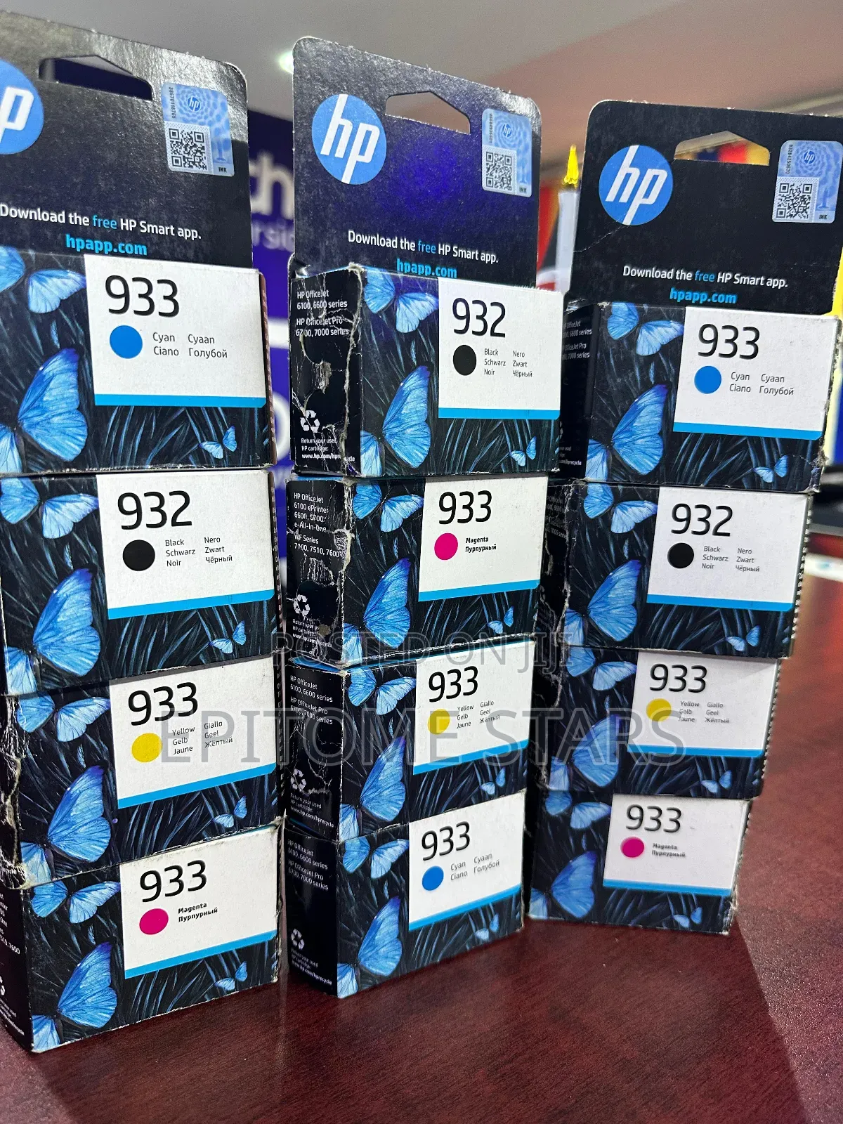 Hp Officejet 6100 Eprinter Inks Hp 933 Yield Upto 825 Pages