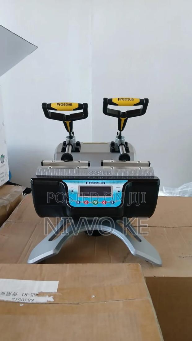 Fast Reliable Dual Mug Heat Transfer Machine - main view