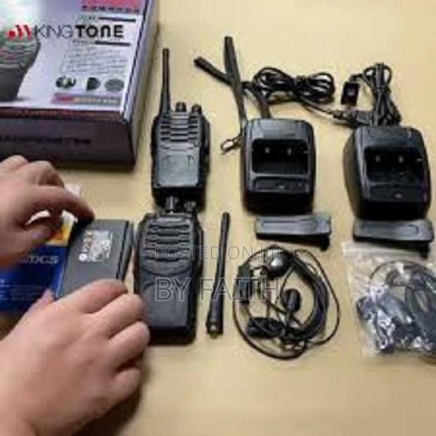 Bf-888s Walkie Talkie Radio Calls 2 Pieces Reliable Quality 3-5km