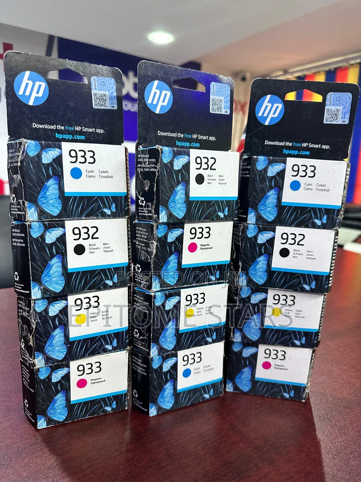 Hp Officejet 6700 Inks Hp 933 Yield Upto 825 Copies