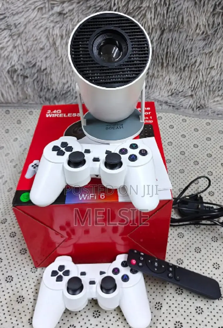 Game Projector Retro Video Game Console Wireless Controller Ultra