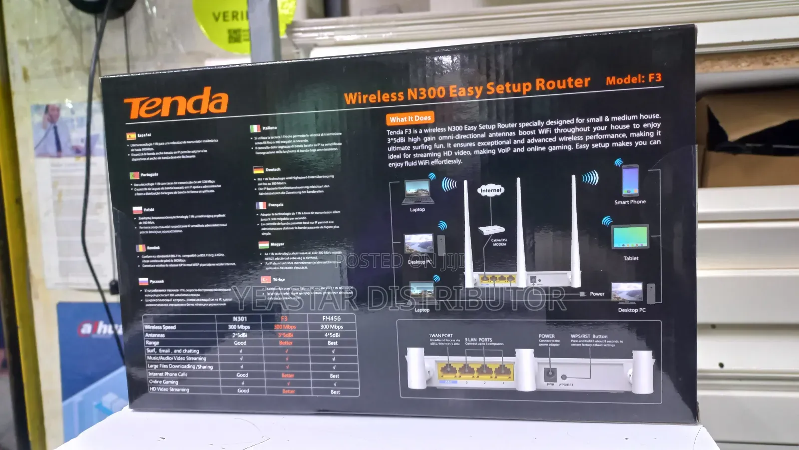 Tenda F3 Router