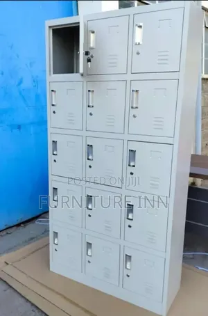 File Cabinet: 15 Door Lockable File Cabinet