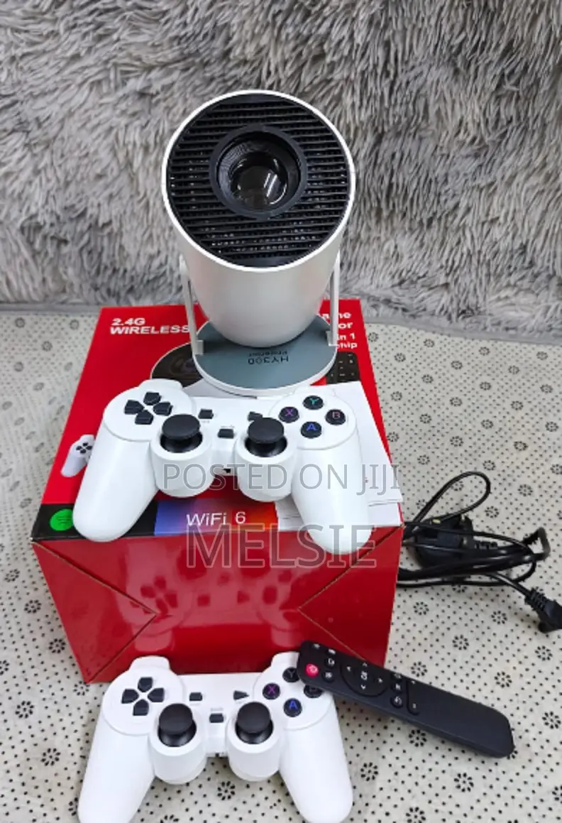 Game Projector Retro Video Game Console Wireless Controller Ultra