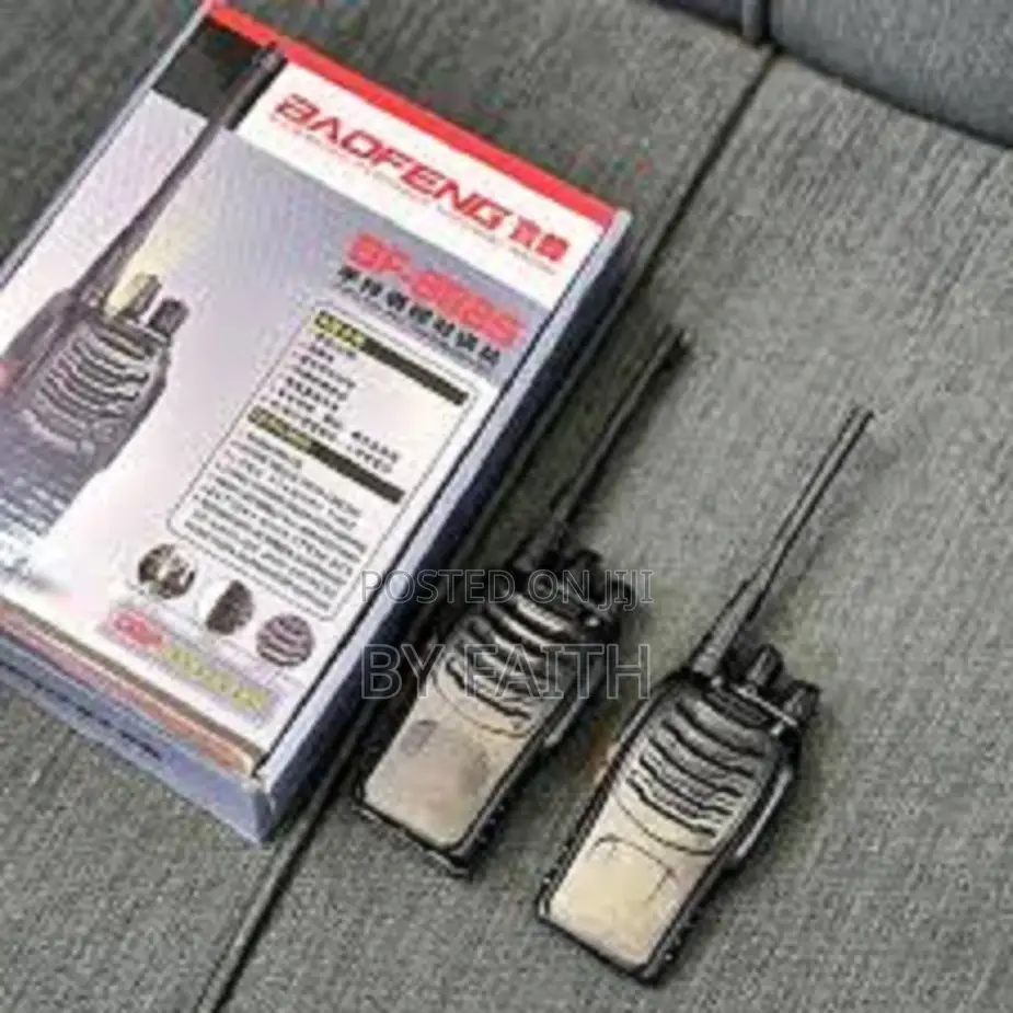 Bf-888s Walkie Talkie Radio Calls 2 PCS Top Quality 3-5km Range Pack