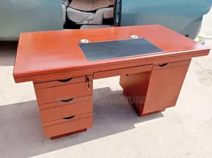 Premium 1.4m Executive Desk – Mahogany Finish