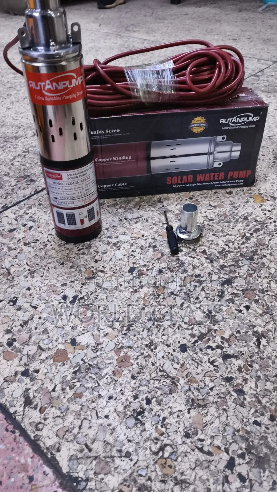 Rutan Submersible Water Pump 250w