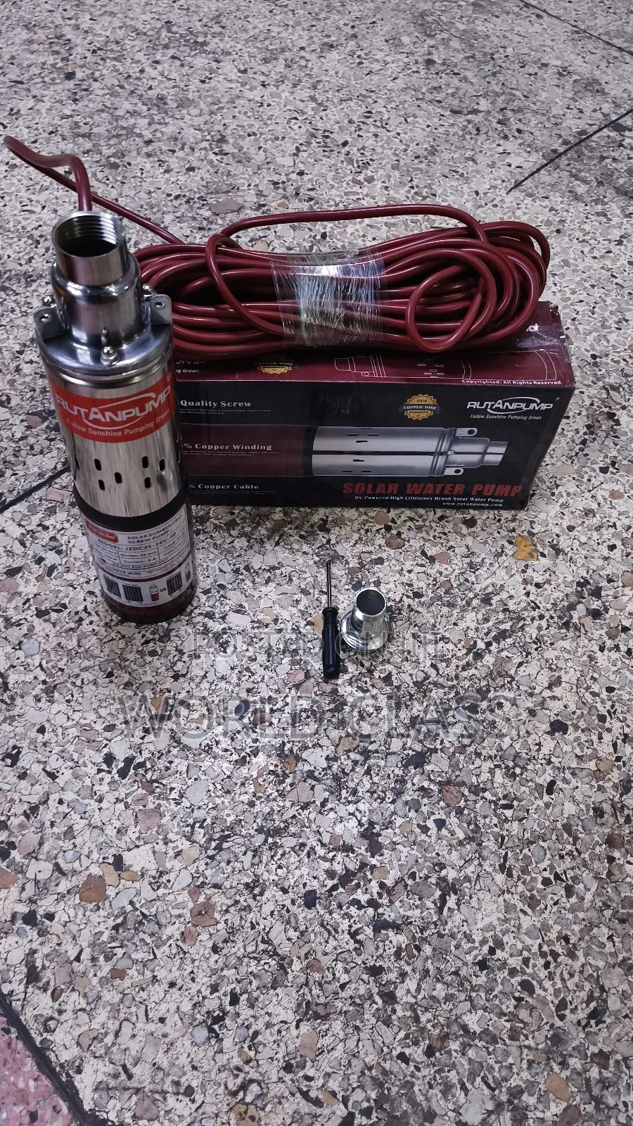 Submersible Solar Pump 250w Rutan