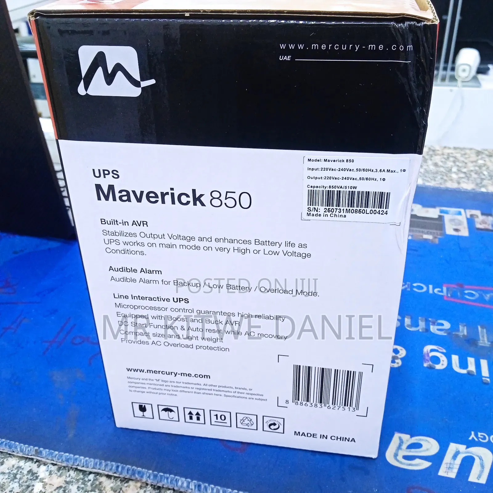 Mercury 850va Power Ups