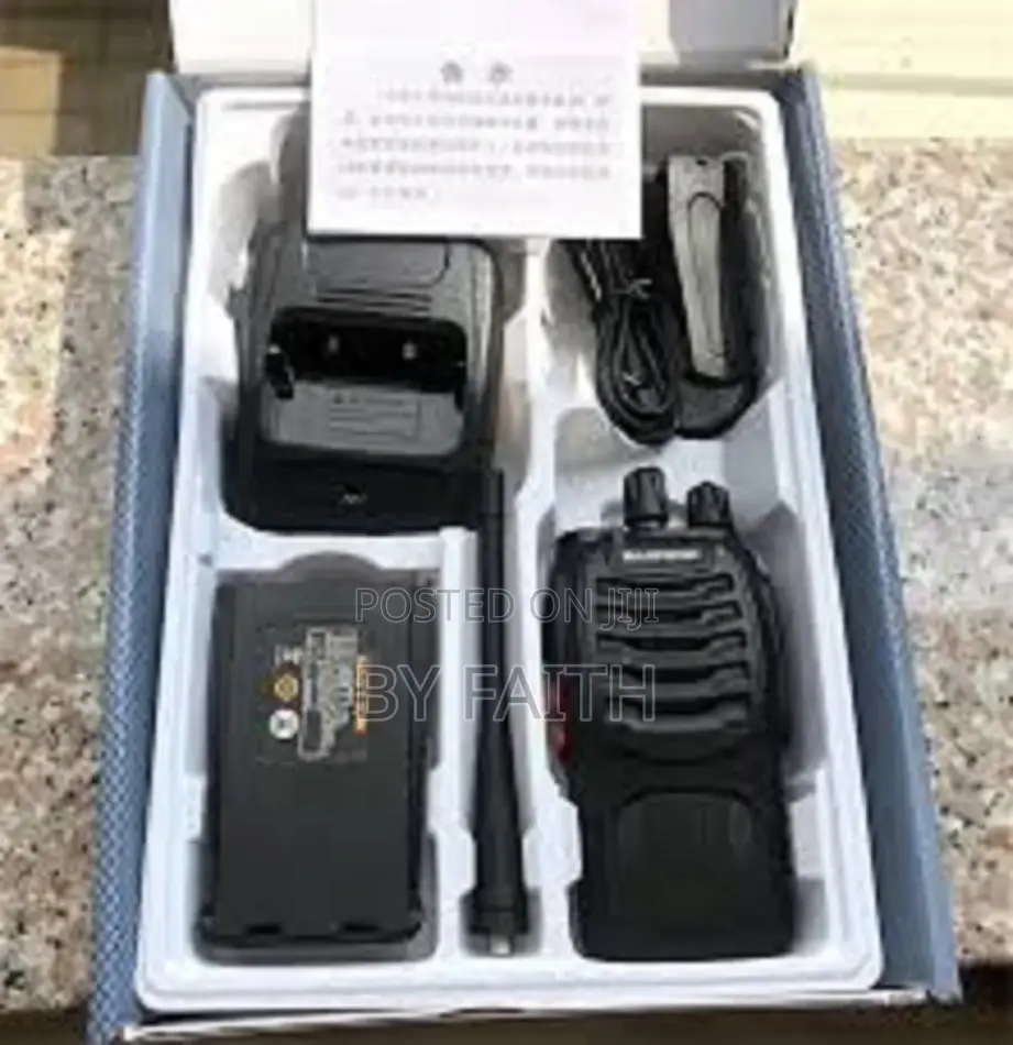 Baofeng Walkie Talkie Radio Calls 2 Pieces High Durability 3-5km Range