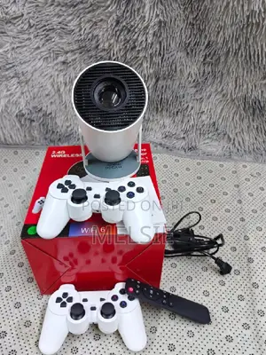 Game Projector Video Game Console Wireless Controller Home Cinema