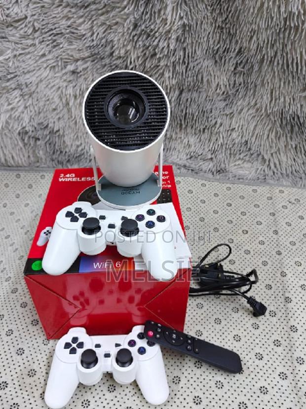 Game Projector Video Game Console Wireless Controller Home Cinema