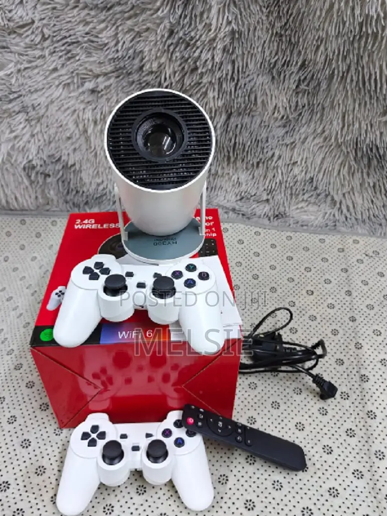 Game Projector Video Game Console Wireless Controller Home Cinema