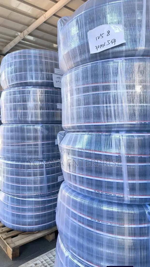 2" Clear Wired Suction Hose Pipe - main view