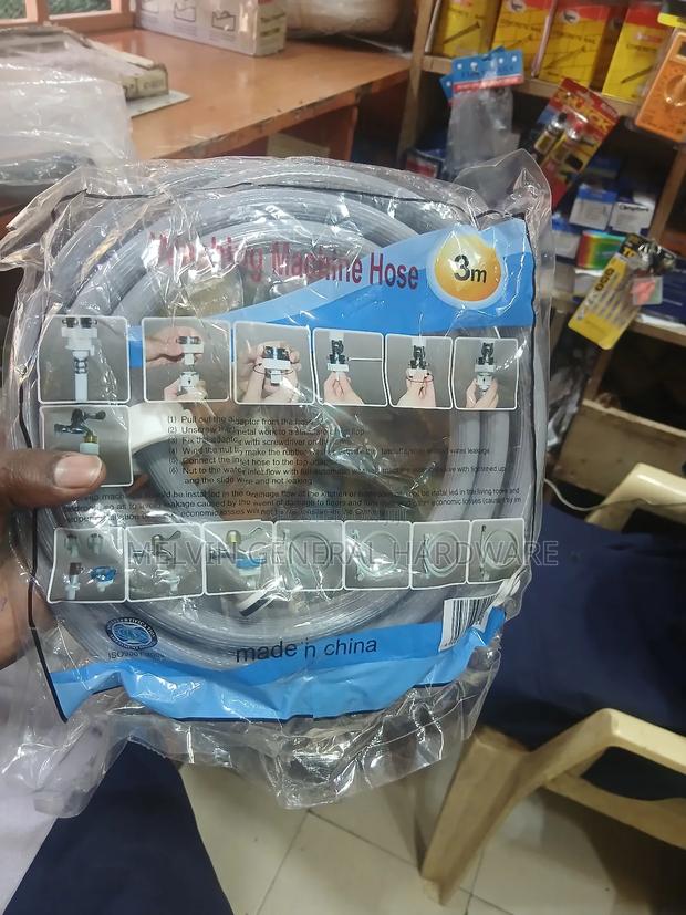 Inlet Washing Machine Pipe 3m - thumbnail 2