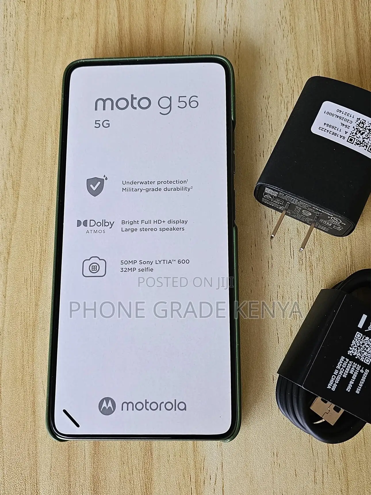 New Motorola Moto G56 256 GB Green