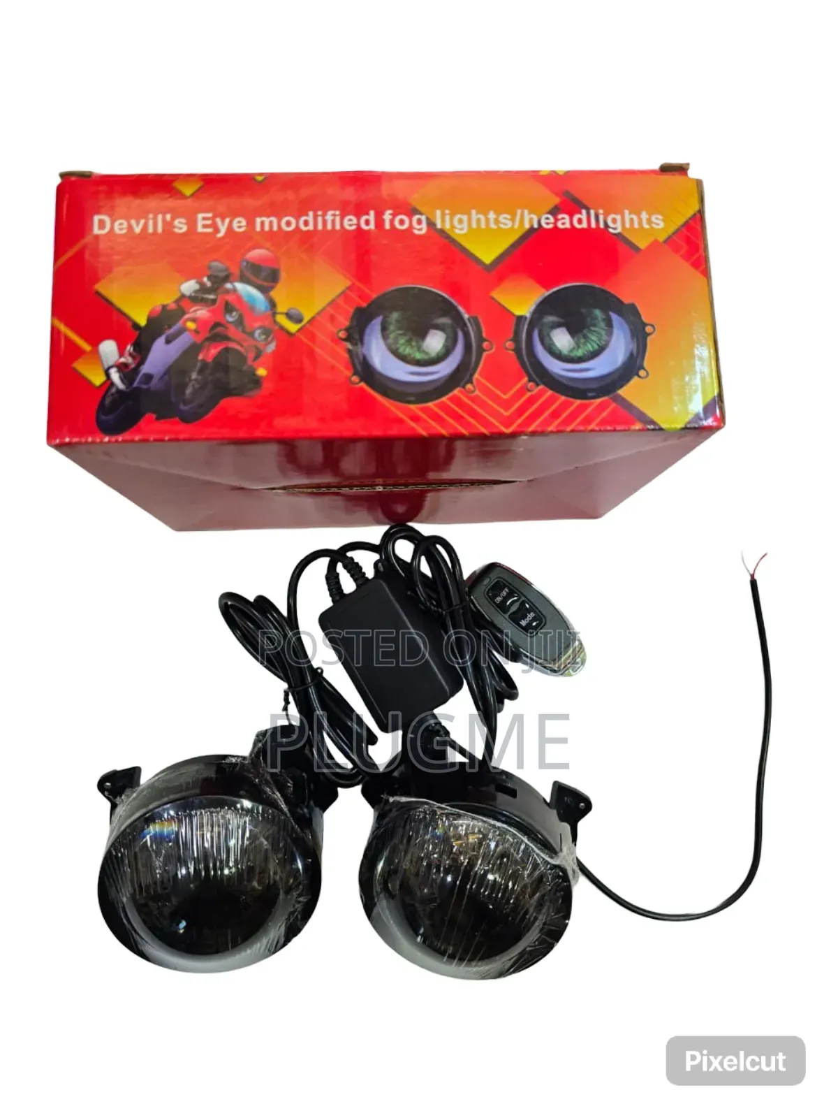 Devil/Angel Eyes Projector Per Pair (For Cars and Motorcycles)