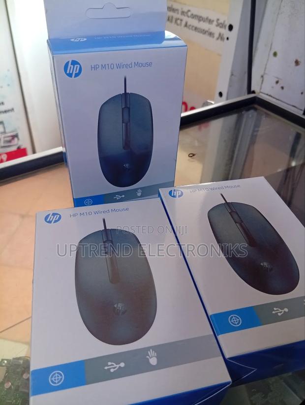 Hp M10 Wired Mouse-Work Smarter - main view