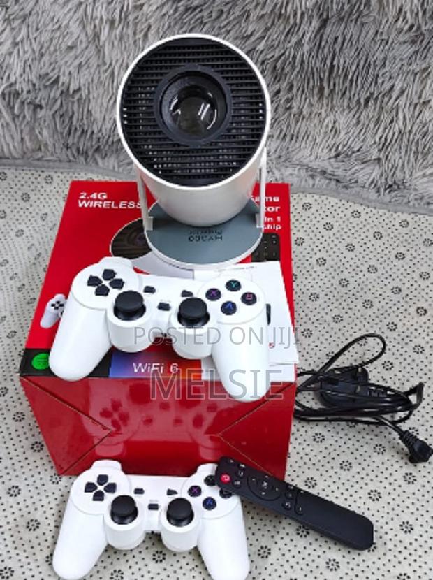 Game Projector Video Game Console Wireless Controller Home Cinema - thumbnail 2