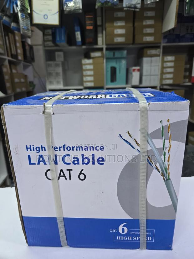 HST Cable Cat6 Indoor 305m Grey - main view