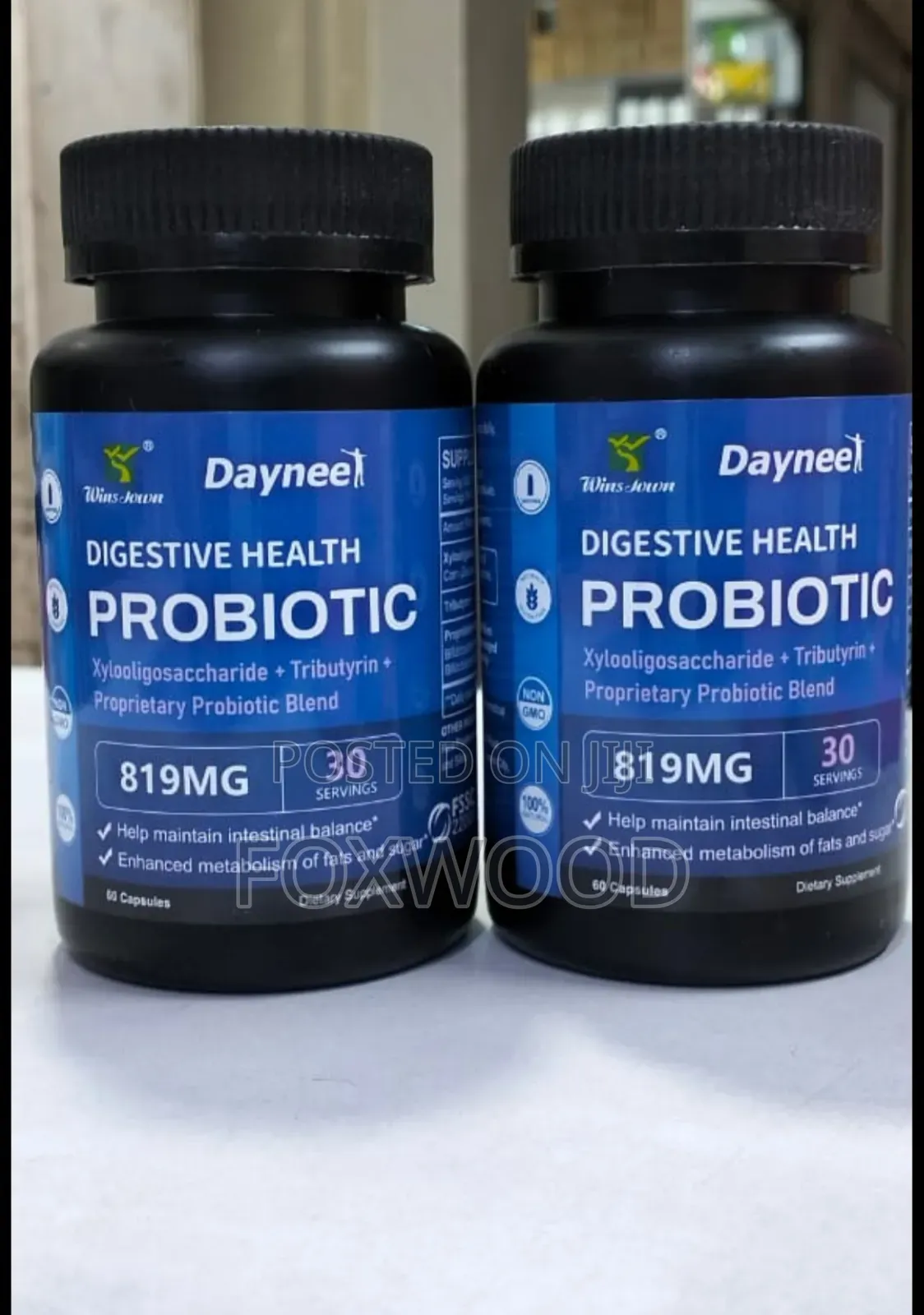 Wins-Town Daynee Digestive Health Probiotic Supplements.