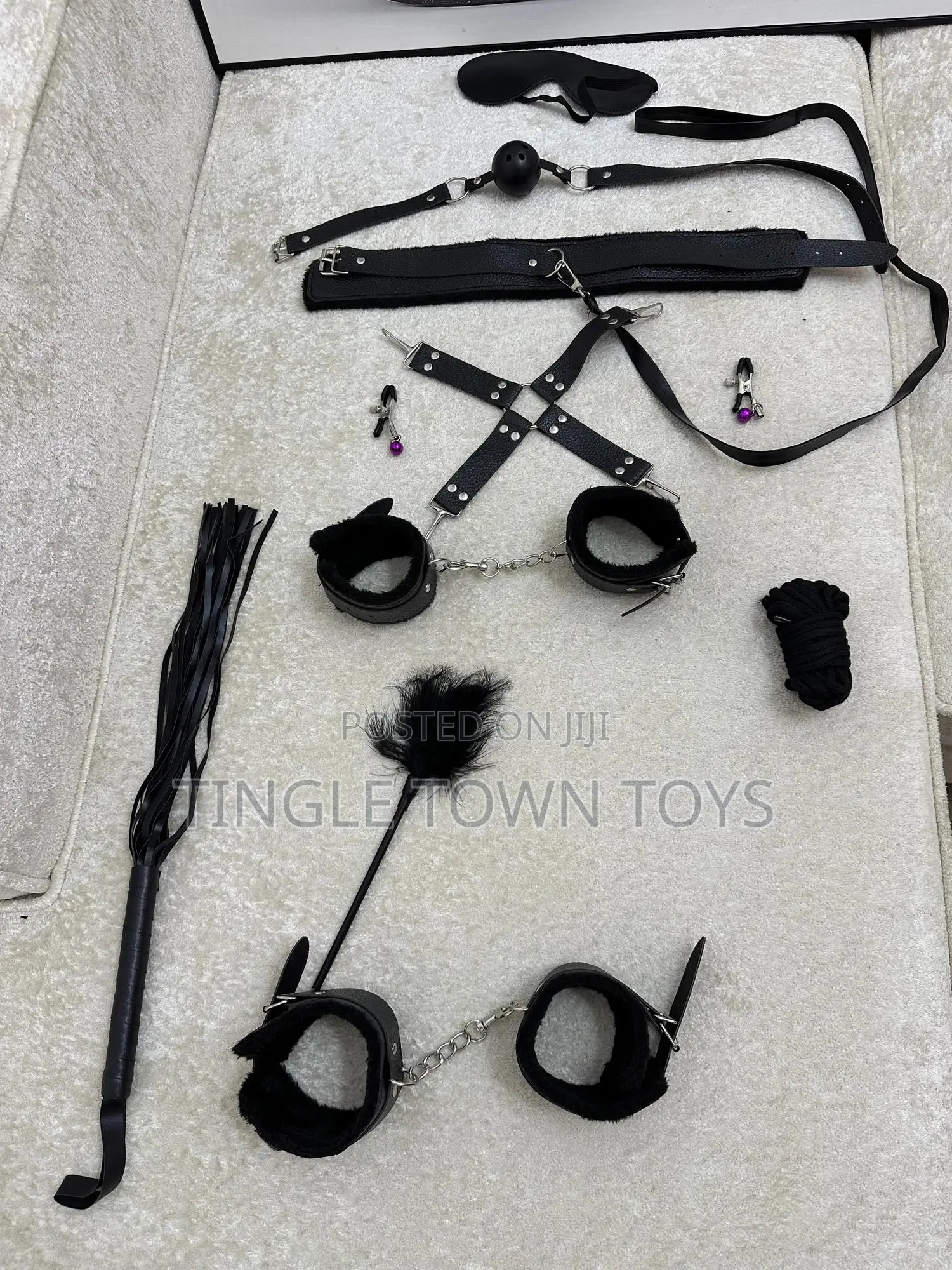 10 Piece Bondage Kit