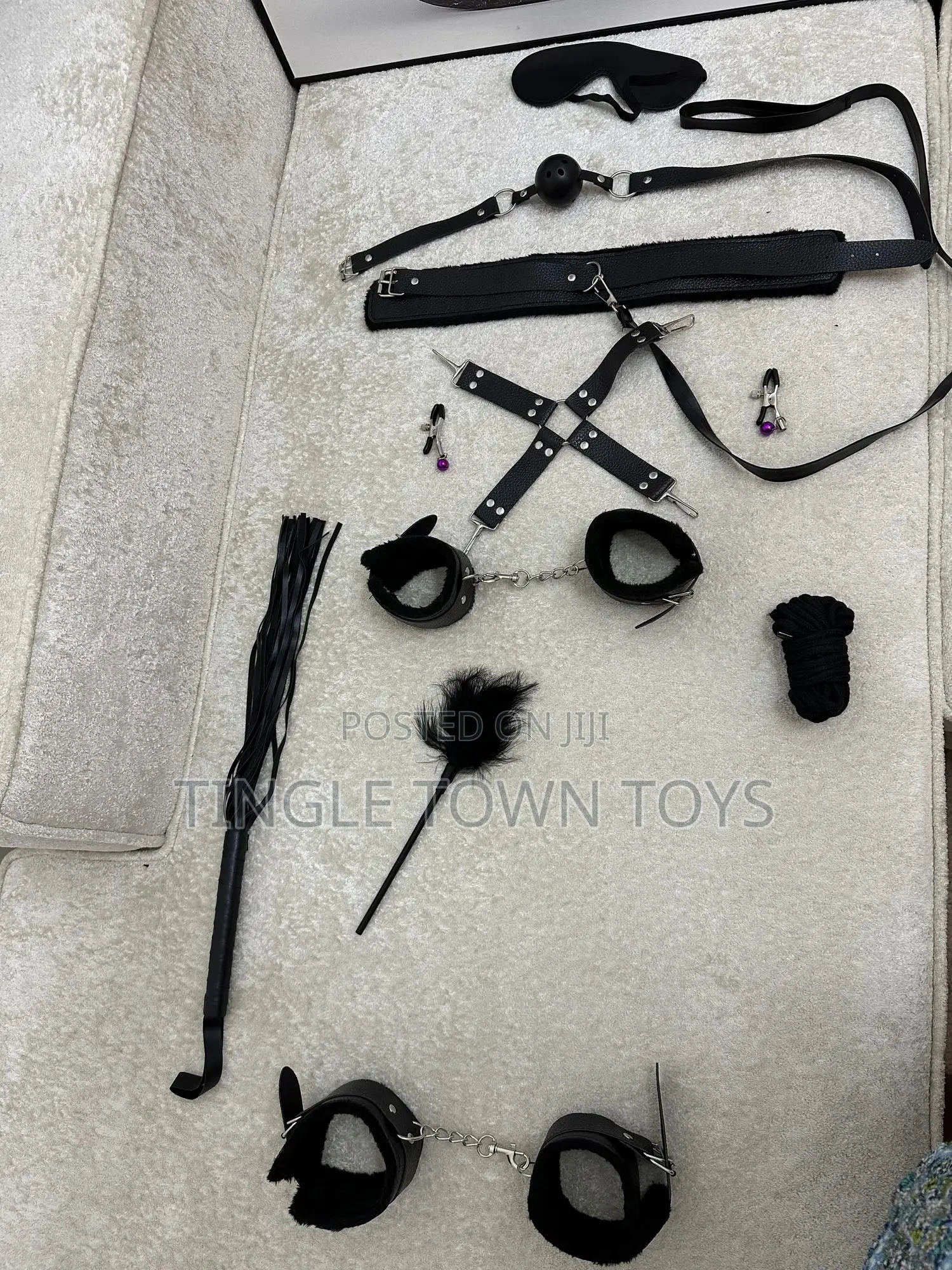 10 Piece Bondage Kit