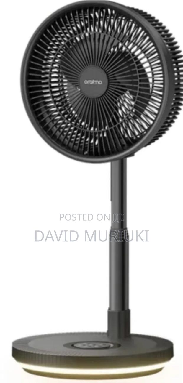 Oraimo Power Turbo Opf-502a 4000mah 2-in-1 Desk, Stand Folding Fan
