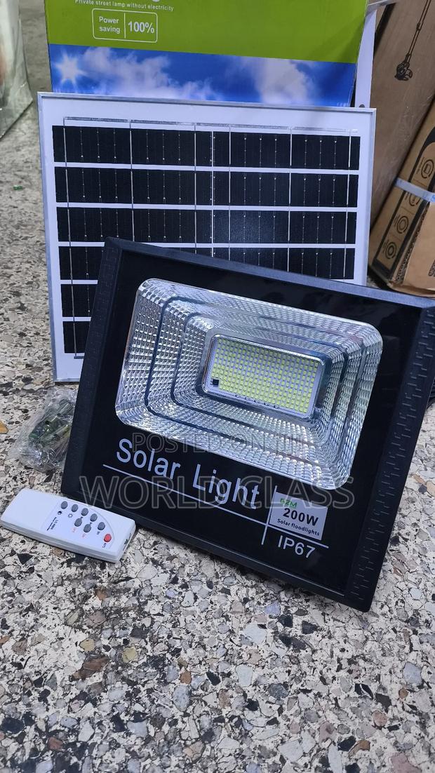 Affordable Solar Light 200w + Solar Panel - main view